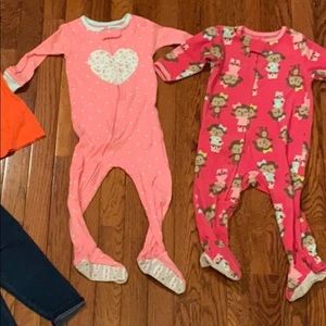 Baby girl 2pk pajamas